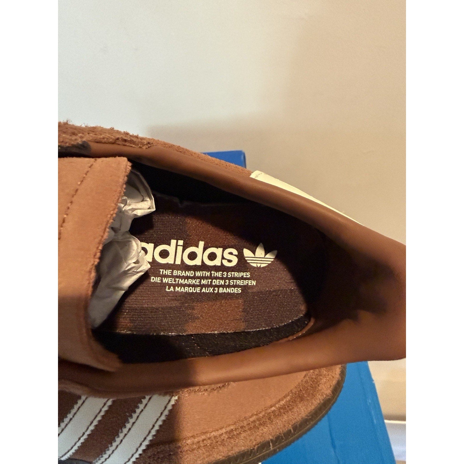 Size 7.5 - adidas Handball Spezial Preloved Brown Off White