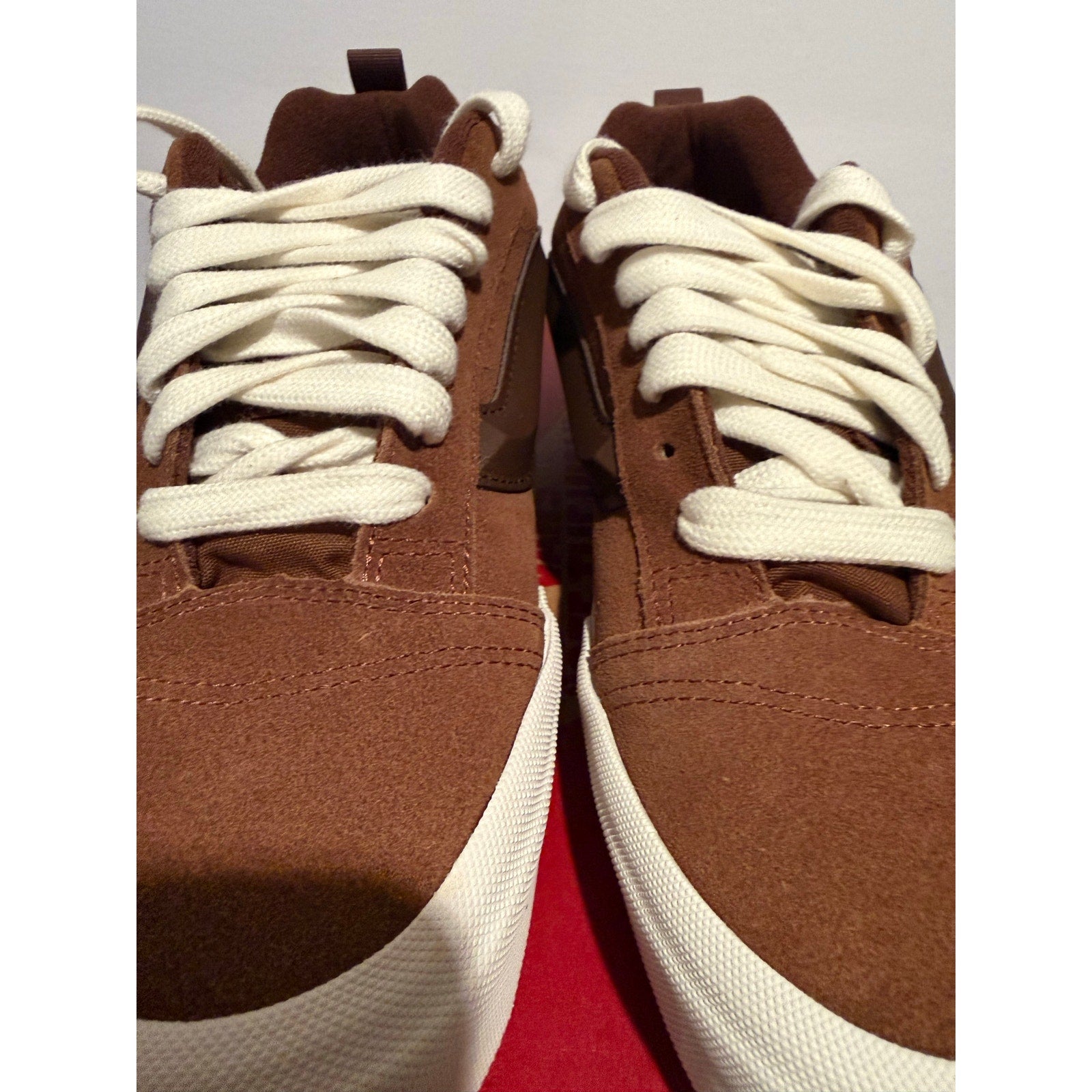 Vans Knu Skool Brown Suede Sneakers Men’s Size 10.5 VN000D6CDFM New With Box