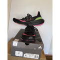 Size 7.5 - Adidas UltraBoost Light Black Lucid Lime Pink W