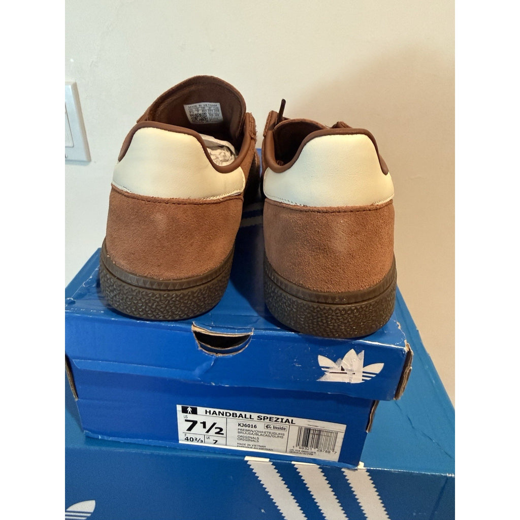 Size 7.5 - adidas Handball Spezial Preloved Brown Off White