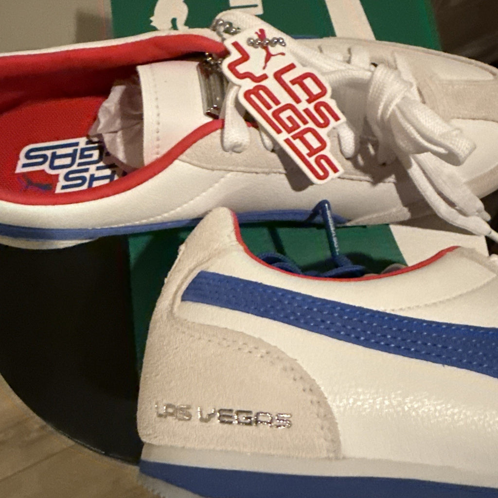 Puma Arizona Club Flagship White Blue Red – Women’s Size 8 – Brand New w/ Box