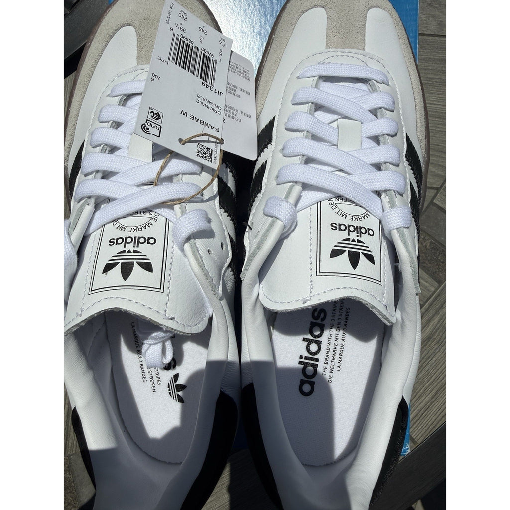 adidas Sambae White Black Gum JI1349 – Women’s – Brand New w/ Box