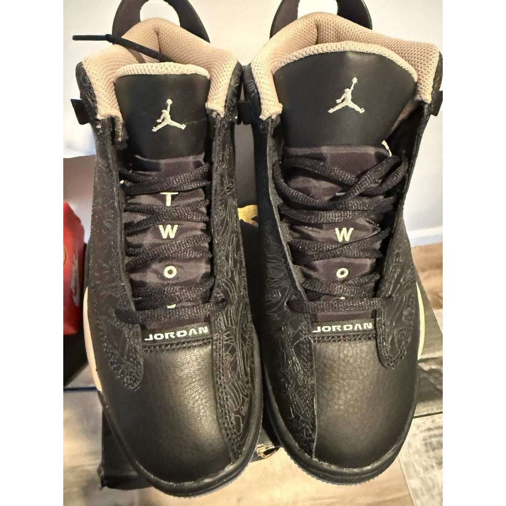 Nike Air Jordan Dub Zero Black Fossil Stone GS 5Y Youth DV1360-021 New