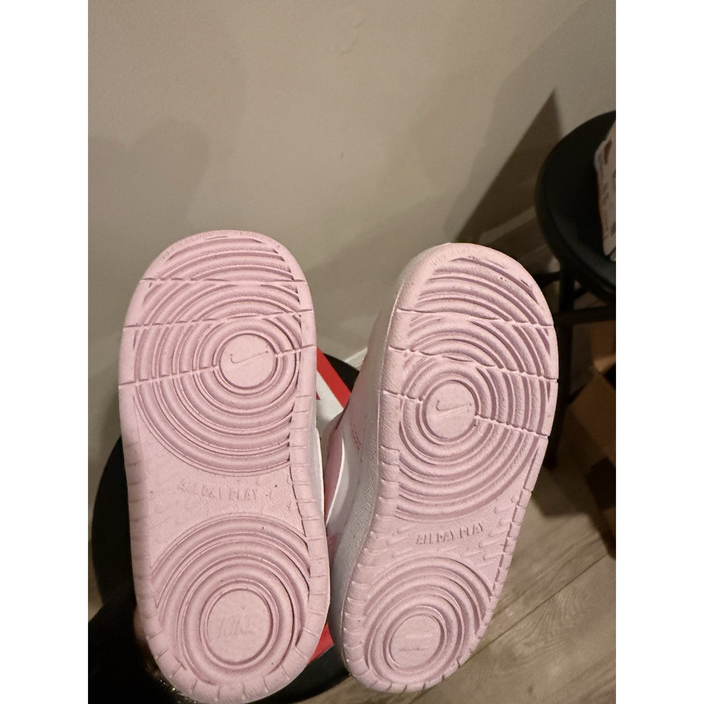 Nike Court Borough Low 2 (Infant/Toddler) – Size 7C, in that pink/white