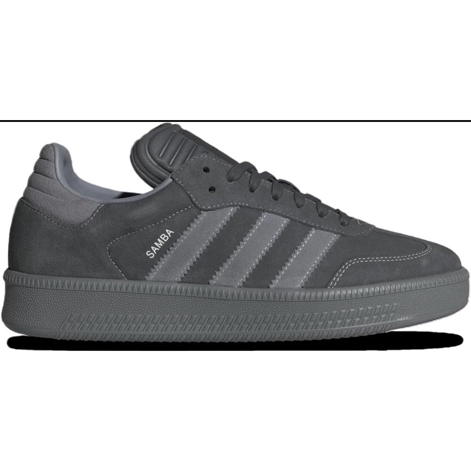 Hard to find adidas Samba XLG Carbon Grey brand new in box ID3912 8.5 m