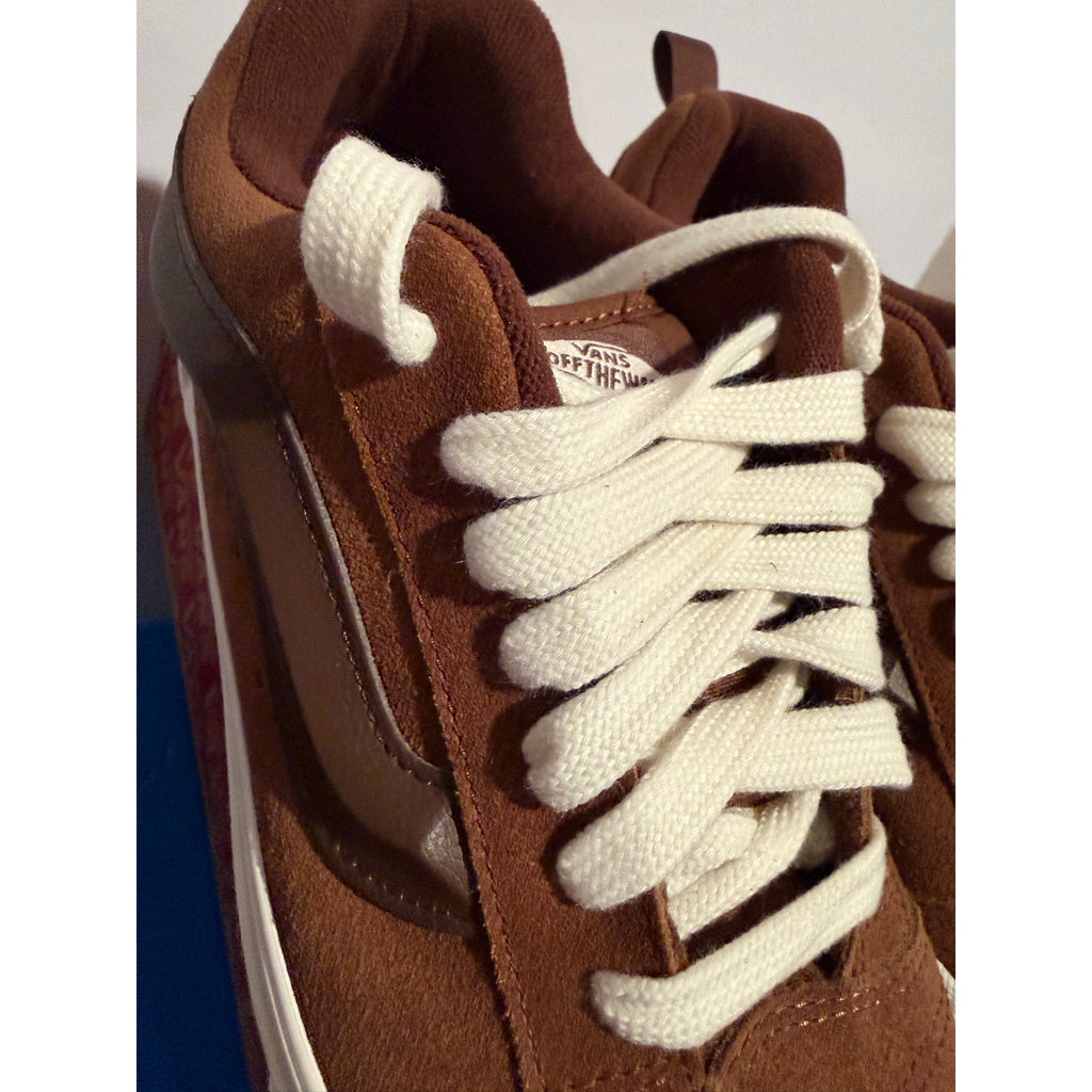 Vans Knu Skool Brown Suede Sneakers Men’s Size 10.5 VN000D6CDFM New With Box