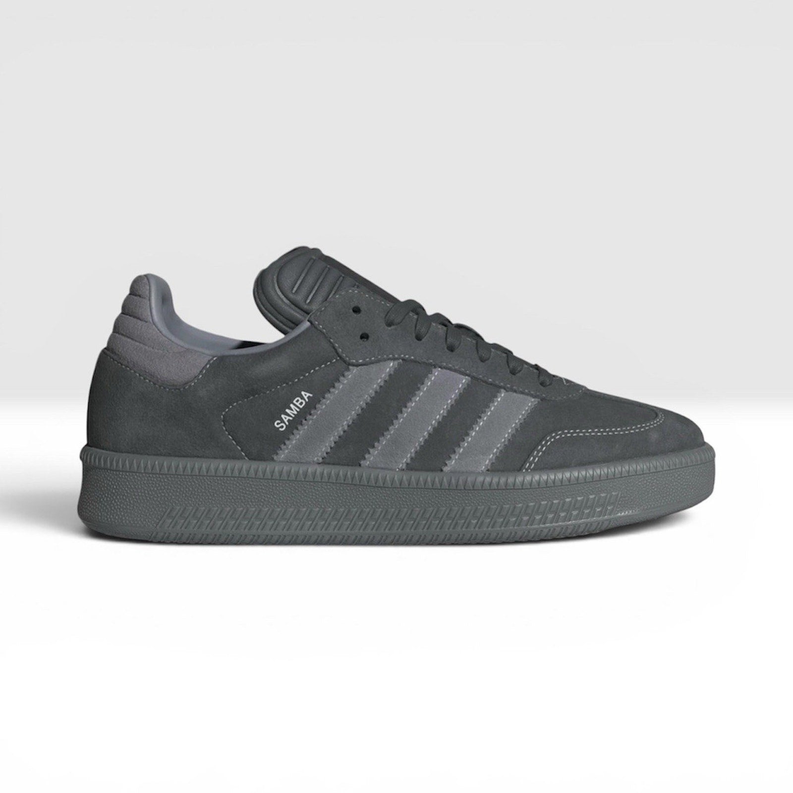 Hard to find adidas Samba XLG Carbon Grey brand new in box ID3912 8.5 m