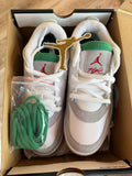 Air Jordan 4 RM GS “White/Neutral Grey/Pine Green