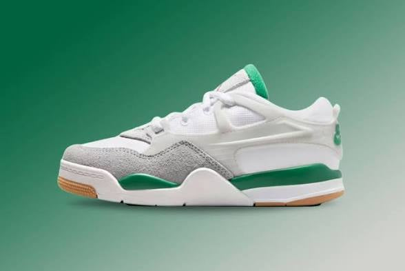 Air Jordan 4 RM GS “White/Neutral Grey/Pine Green