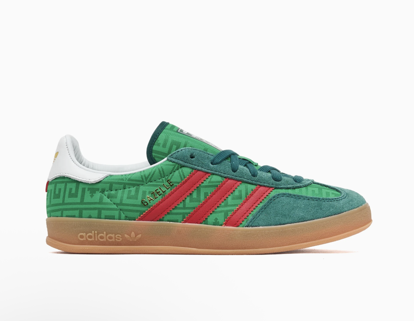 adidas Gazelle Indoor “Mexico” IH9647 🔥 Rare Green/Red Gum Sole Terrace Classic DS