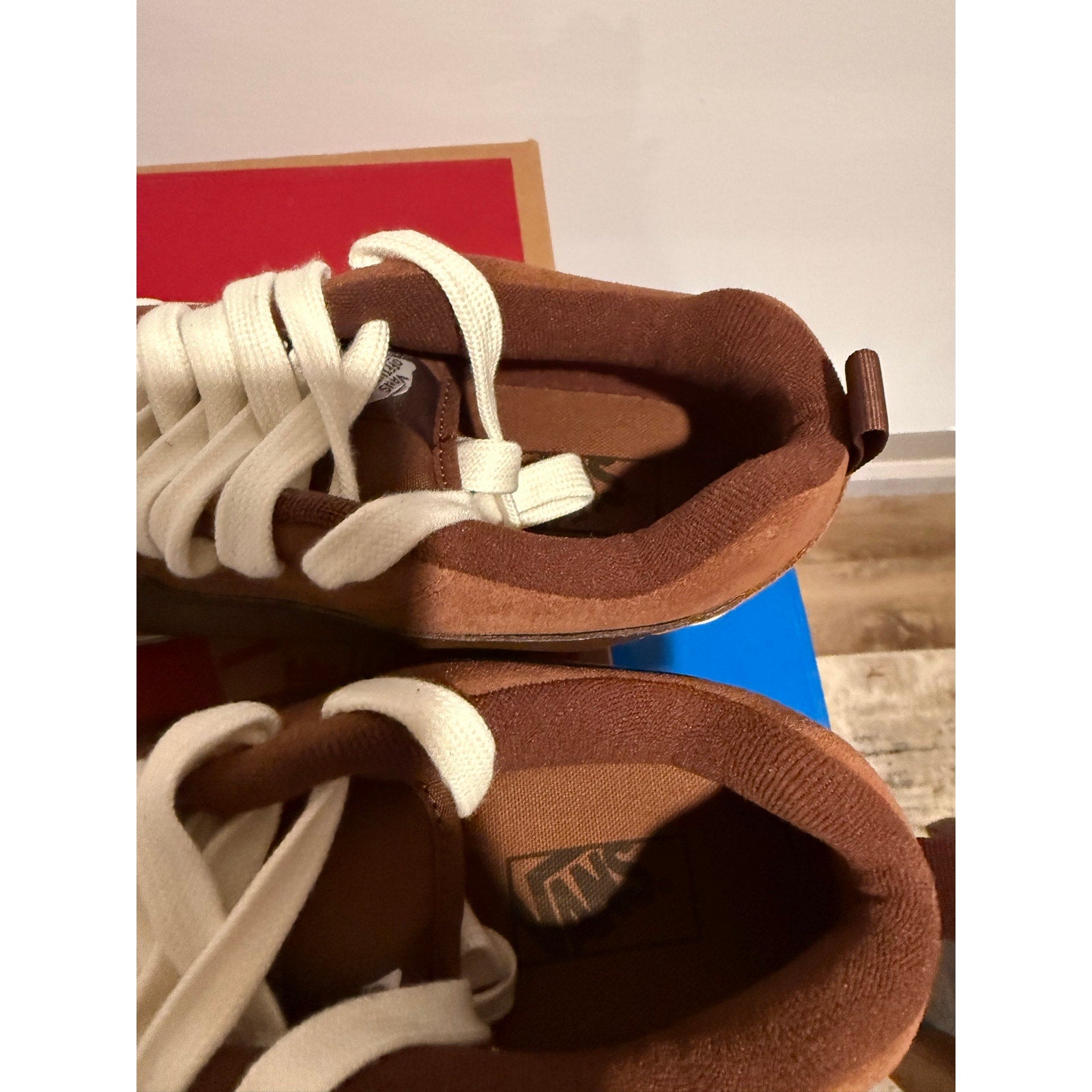 Vans Knu Skool Brown Suede Sneakers Men’s Size 10.5 VN000D6CDFM New With Box